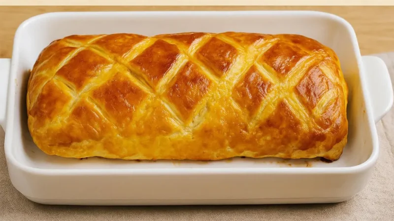 Folhado de frango