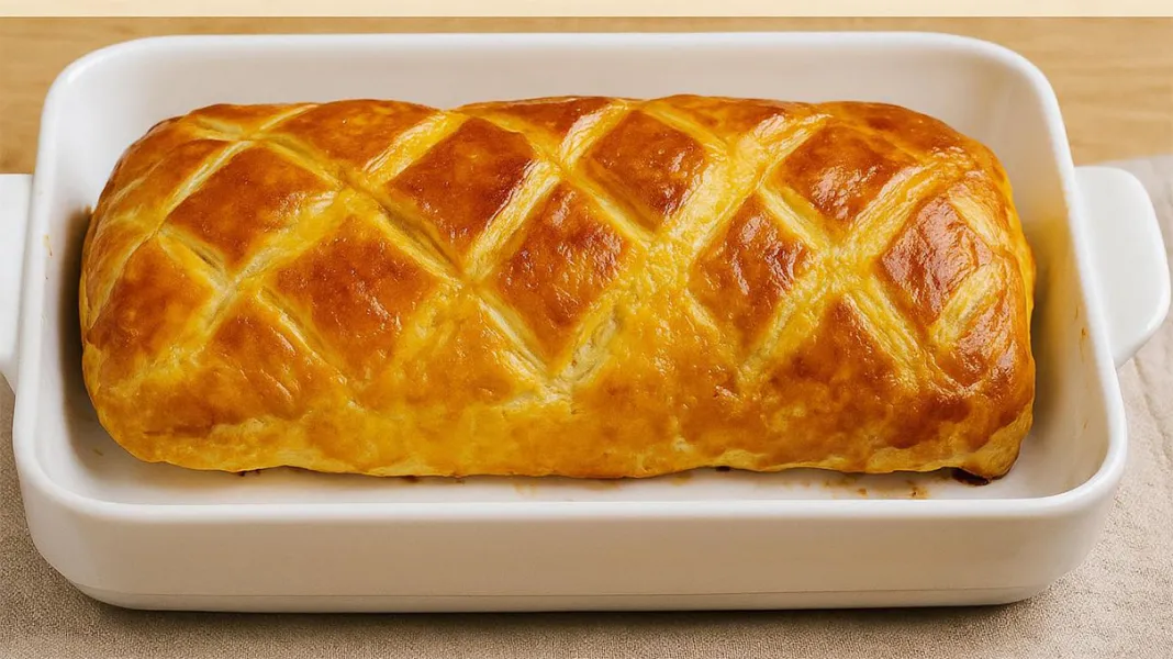 Folhado de frango