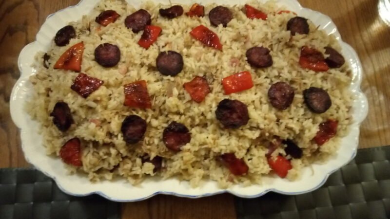 O meu arroz de pato diferente