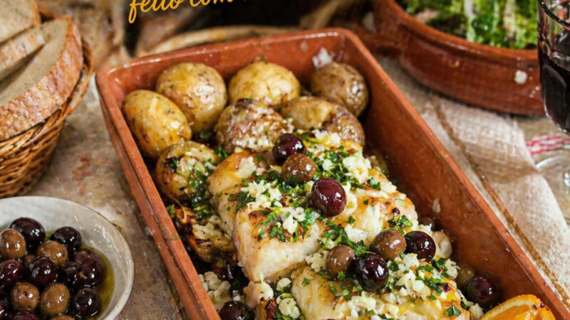 Bacalhau na Telha – O Segredo dos Restaurantes Portugueses