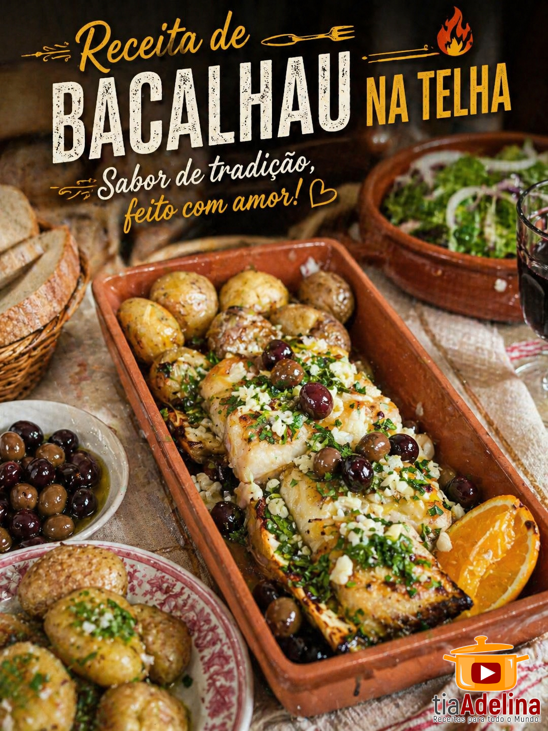 Bacalhau na Telha – O Segredo dos Restaurantes Portugueses