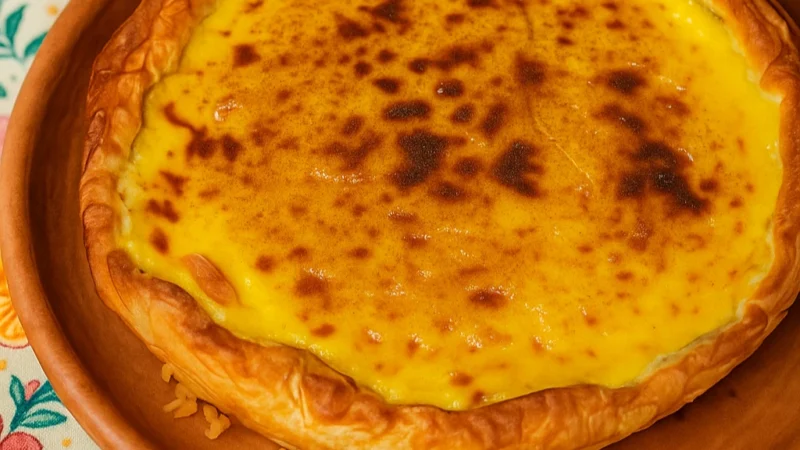 Tarte de Nata com Massa Folhada