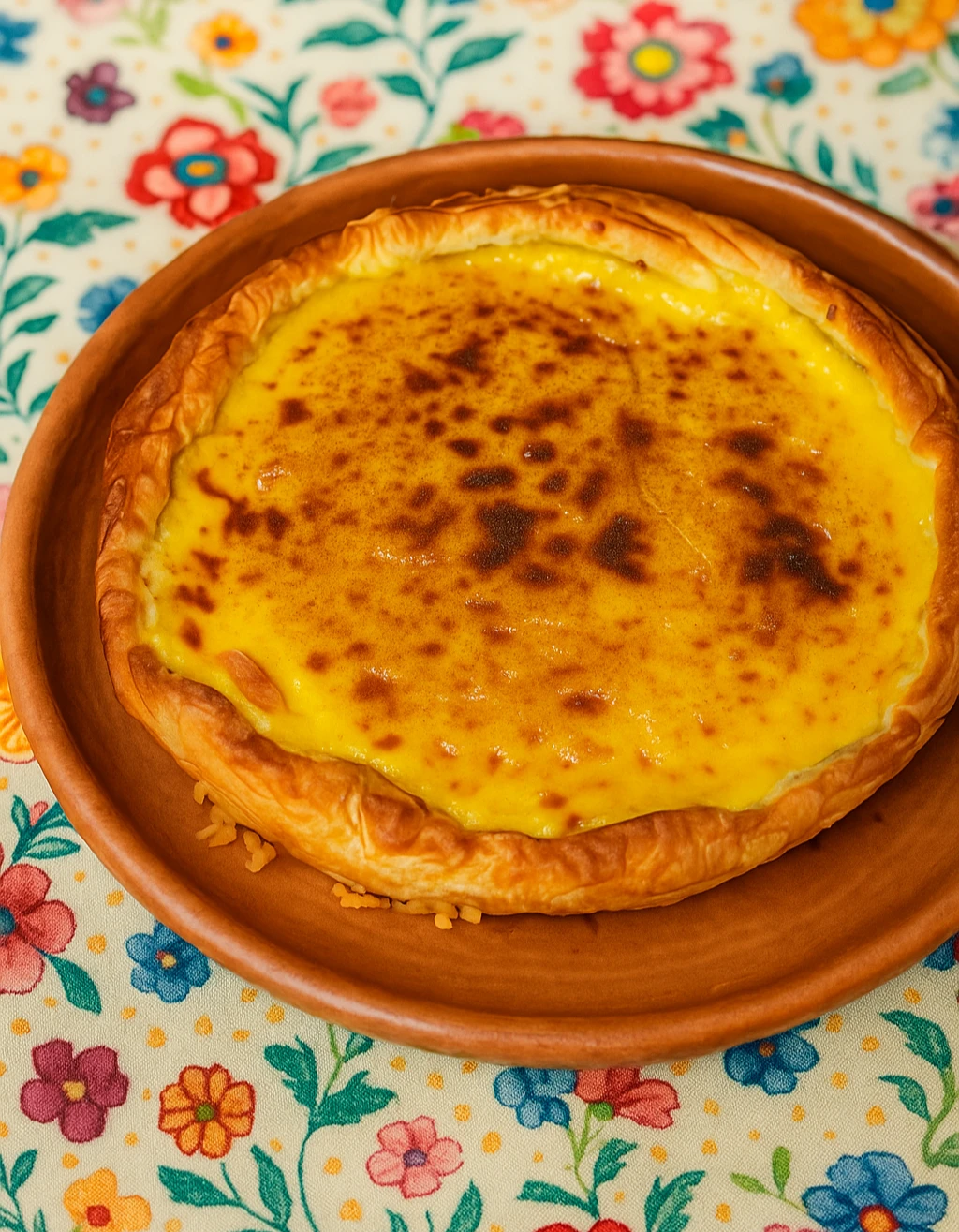 Tarte de Nata com Massa Folhada