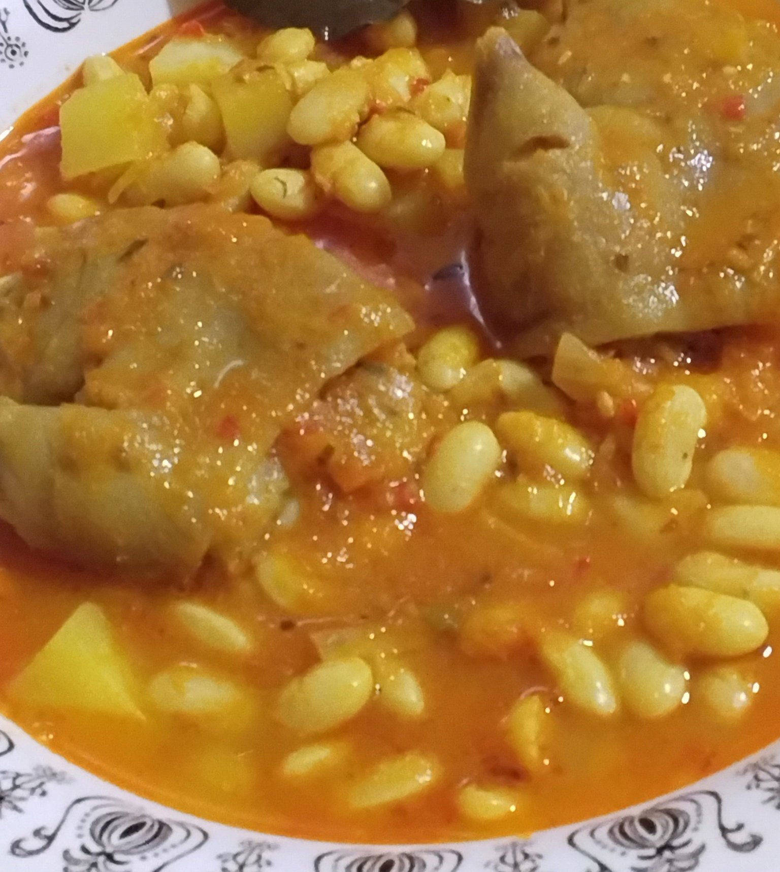 Receita de Pézinhos de porco com feijão branco