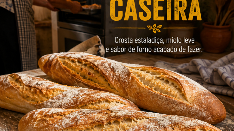 BAGUETE FRANCESA CASEIRA