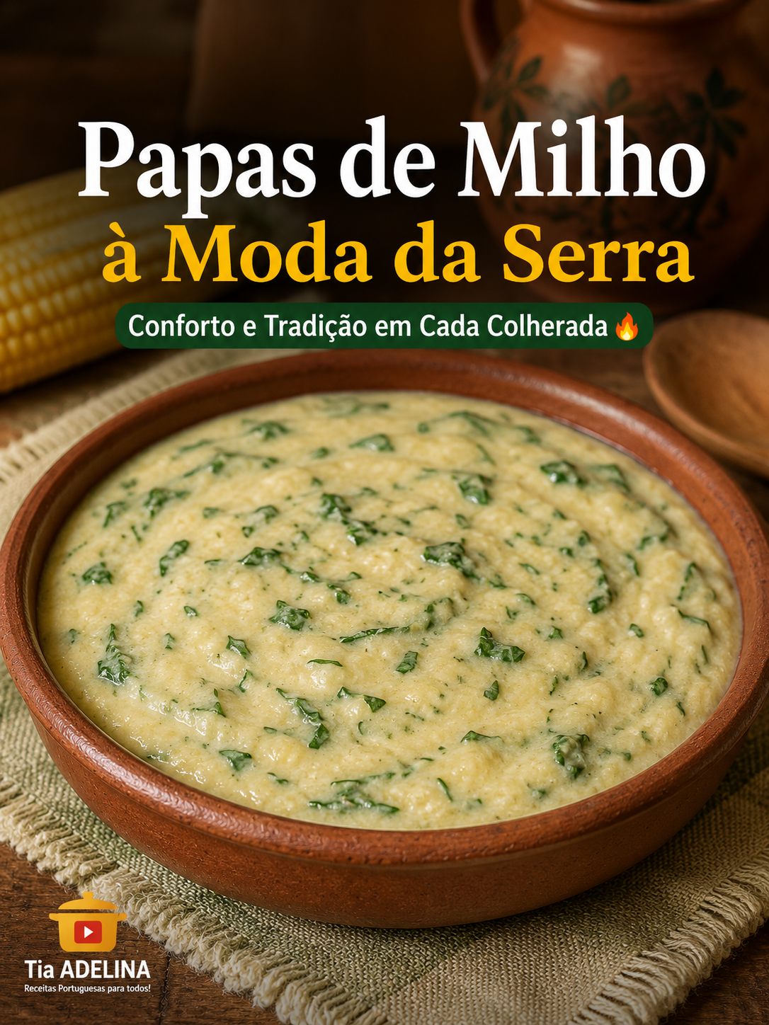 Papas de Milho à Moda da Serra