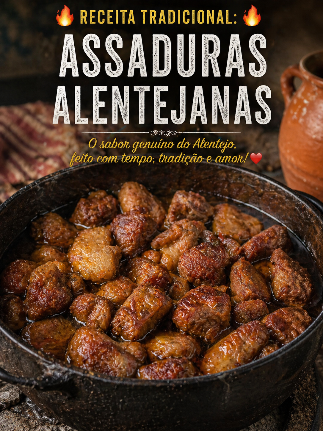 Receita Tradicional: Assaduras Alentejanas