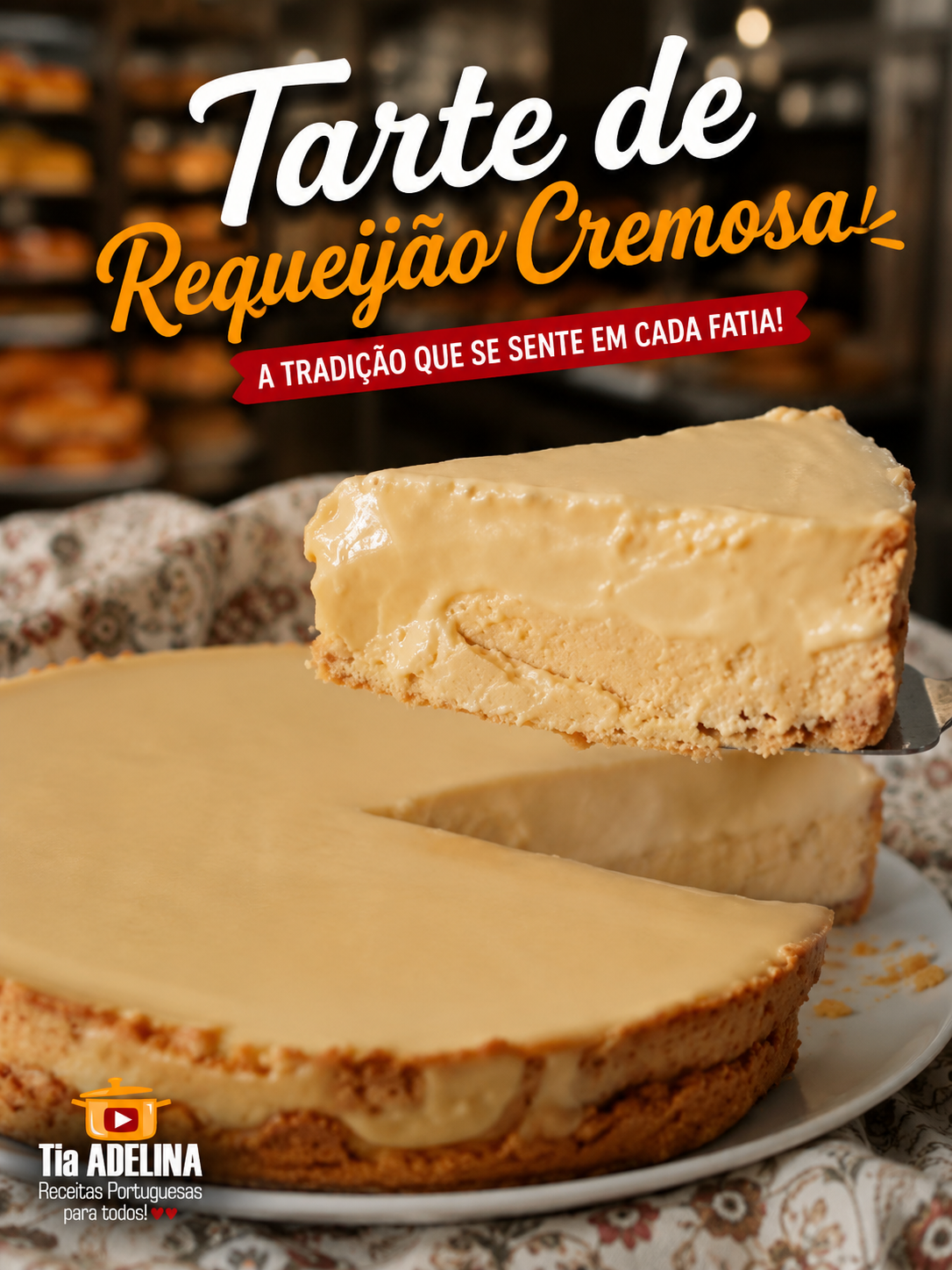 Tarte de Requeijão Cremosa