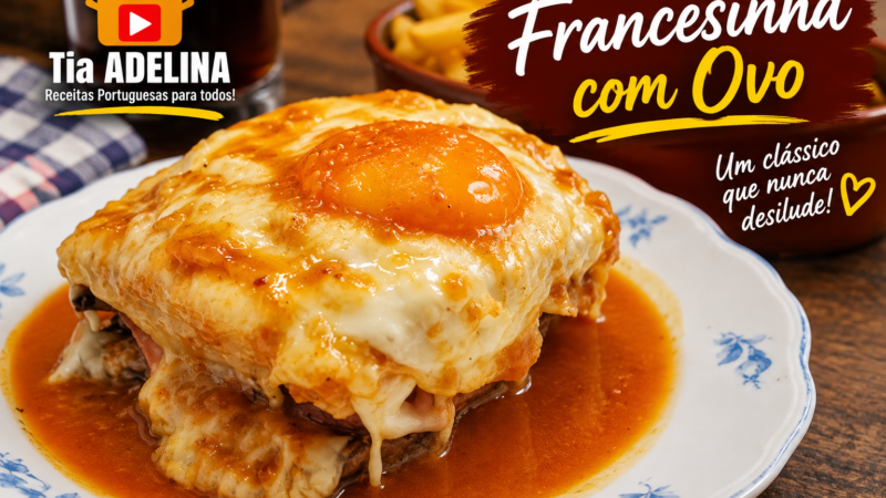 Francesinha com Ovo