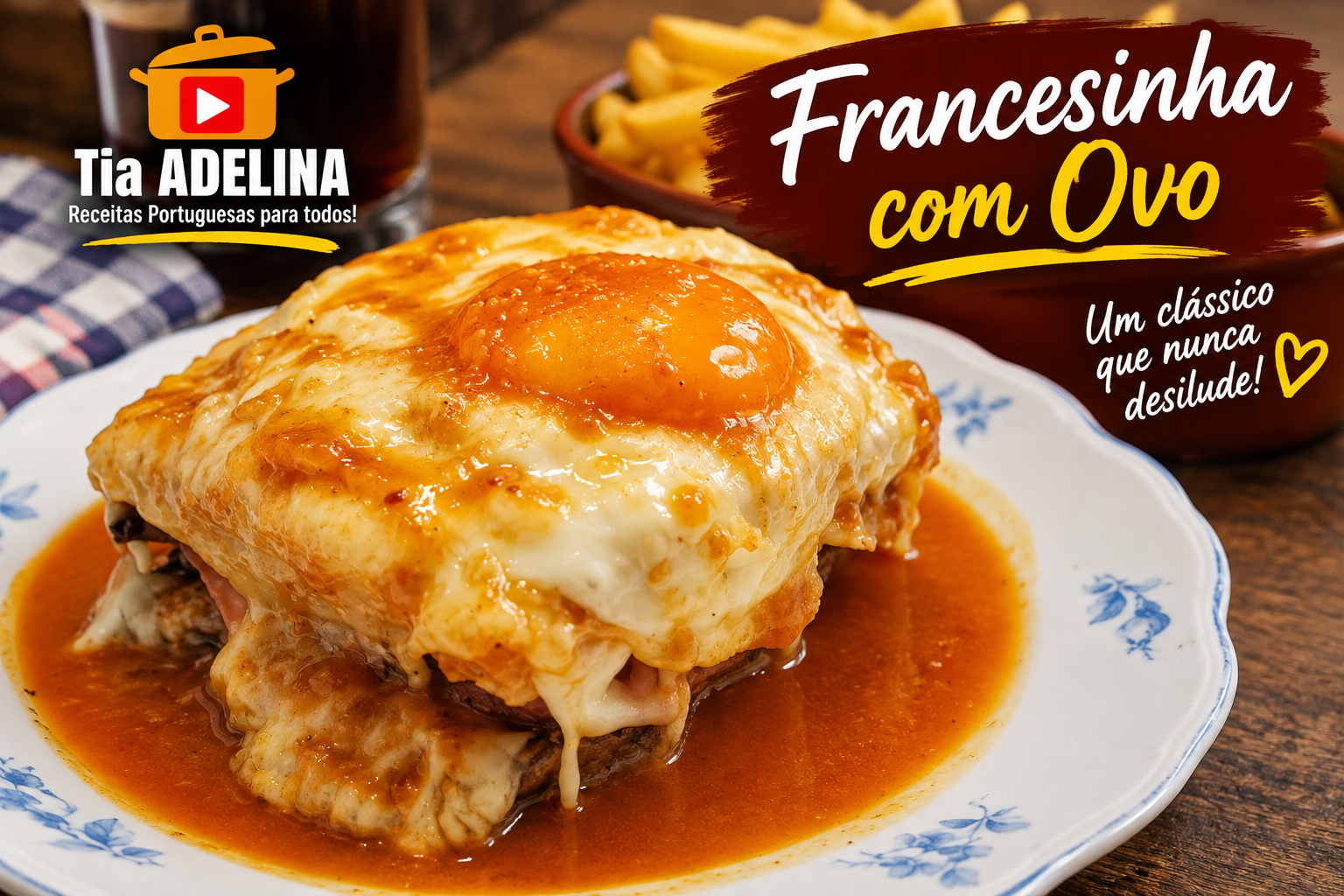 Francesinha com Ovo