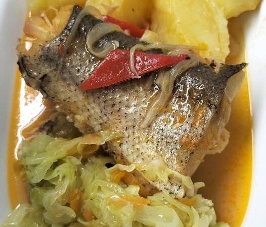 Peixe no Forno caseiro