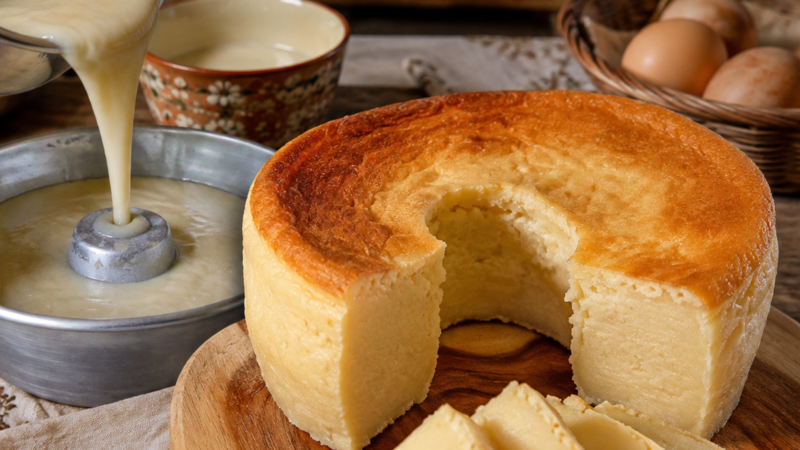 BOLO DE LEITE — CREMOSO, SUAVE E COM SABOR DE INFÂNCIA!