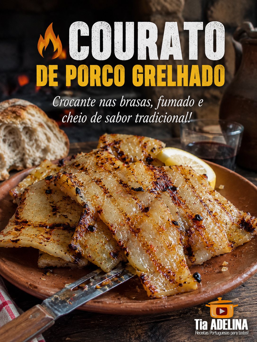 COURATO DE PORCO GRELHADO