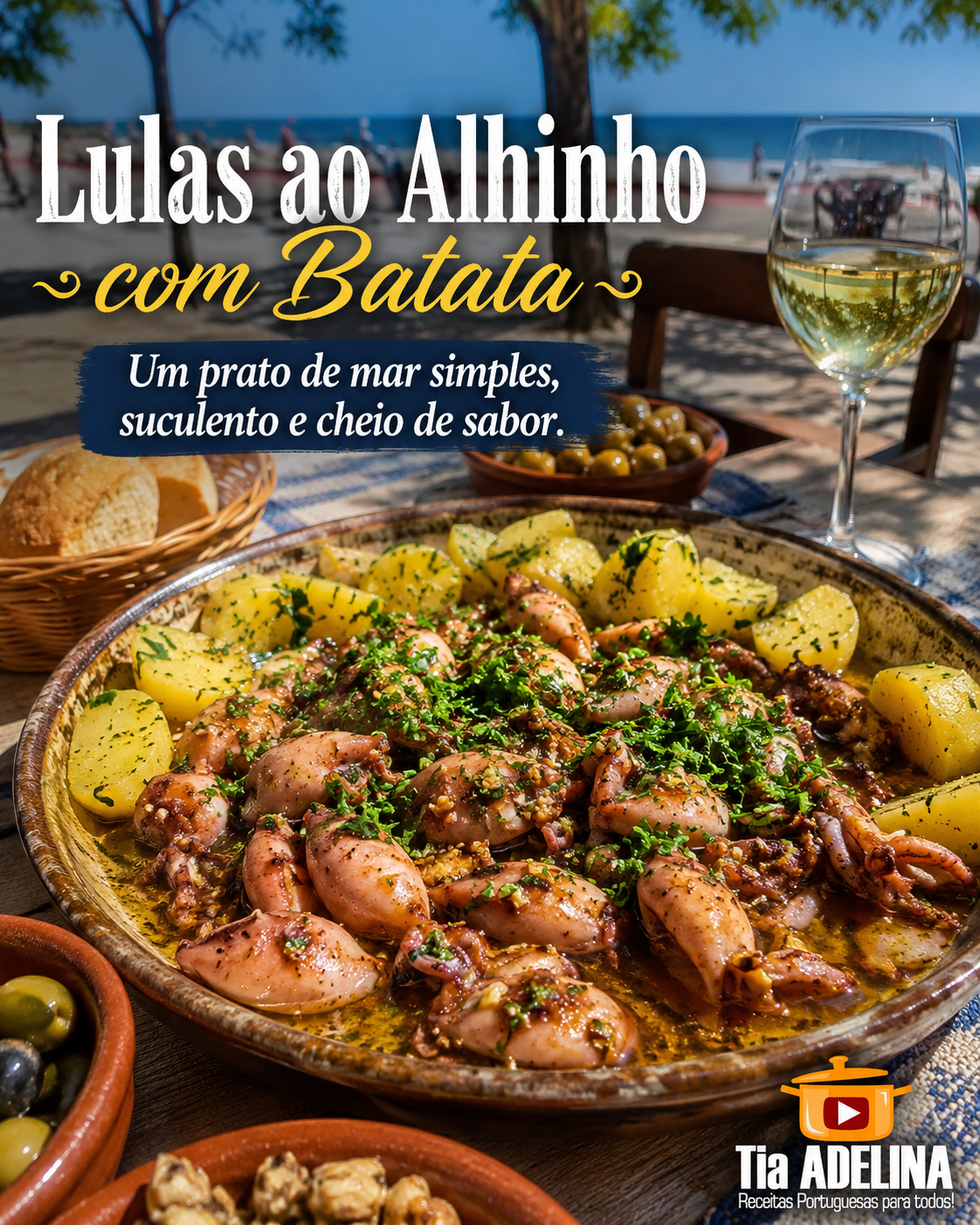 LULAS AO ALHINHO COM BATATA