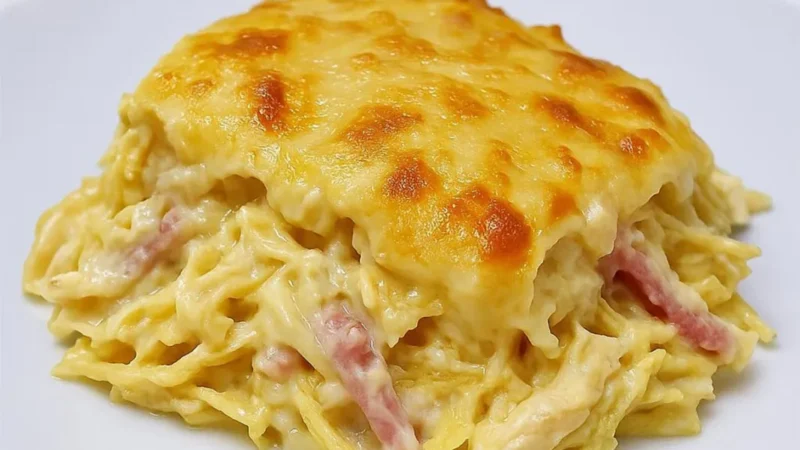 Frango no forno com natas à moda da casa