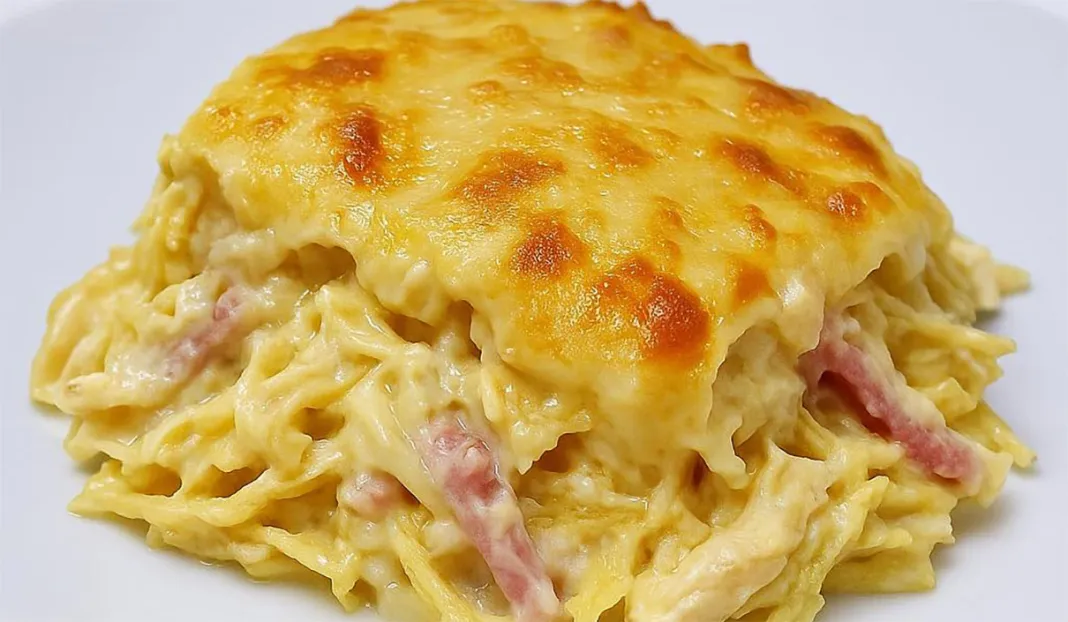 Frango no forno com natas à moda da casa