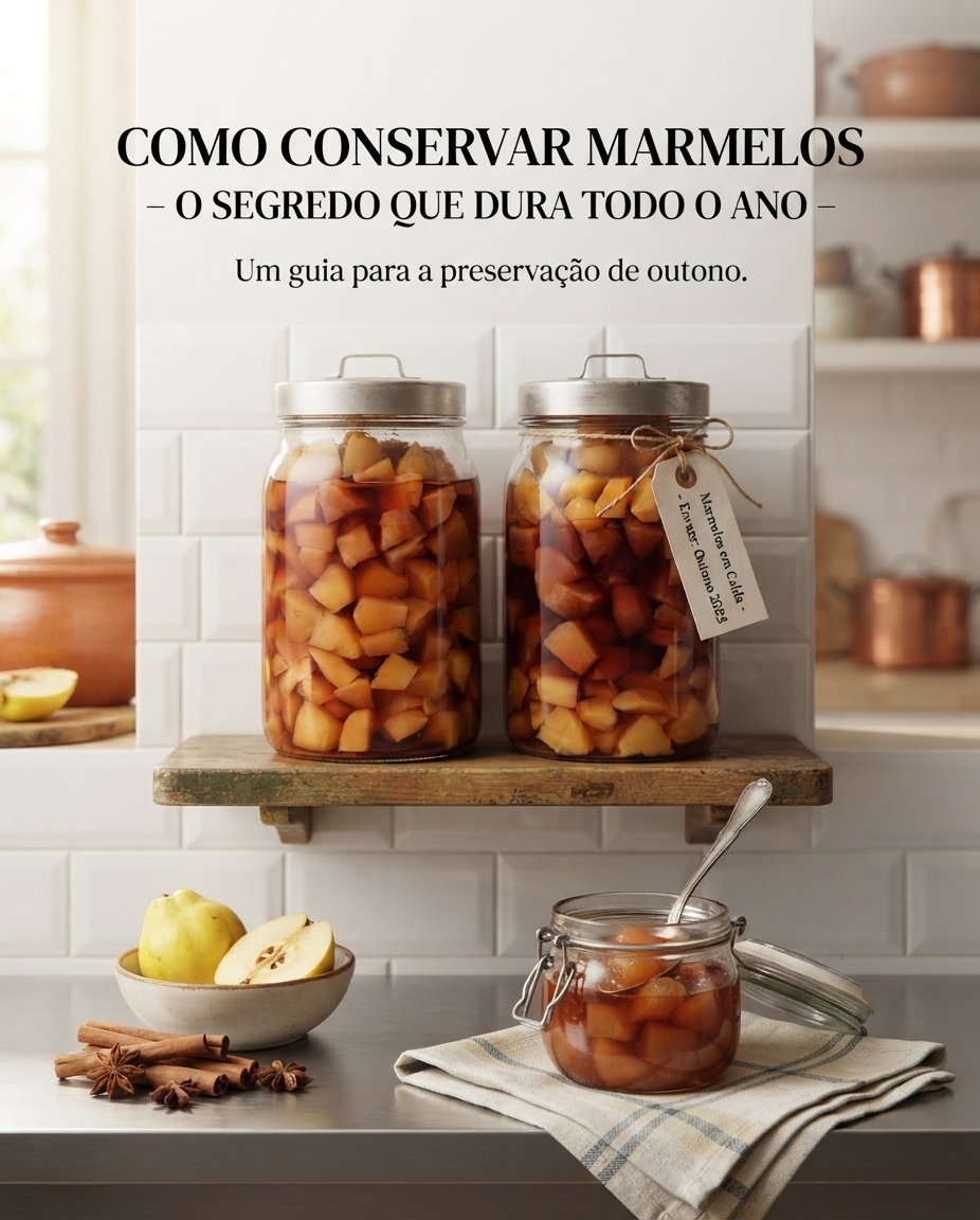 COMO CONSERVAR MARMELOS – O SEGREDO QUE DURA TODO O ANO