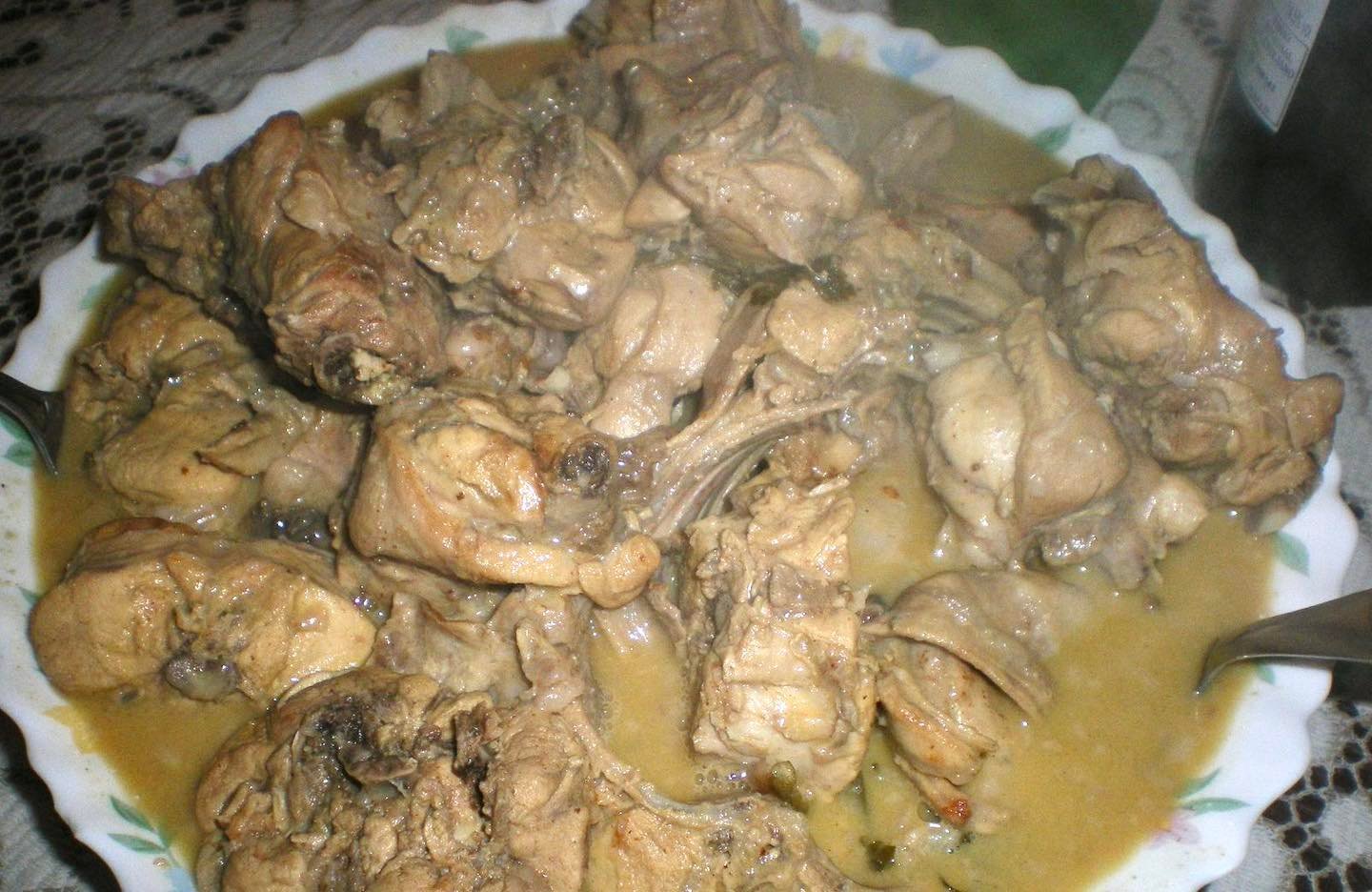 Coelho com molho de mostarda