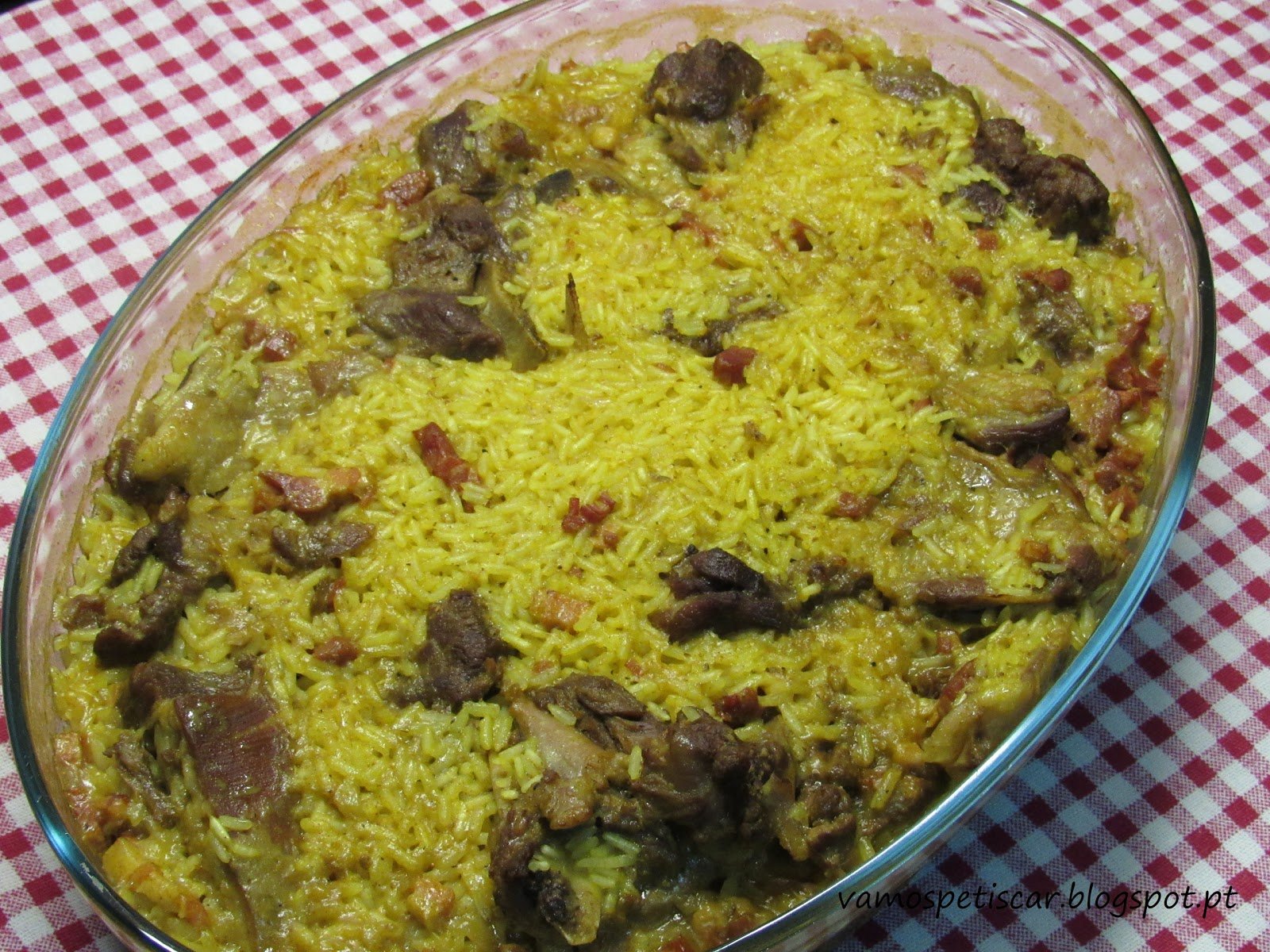 Receita Arroz de Cabrito à Minhota
