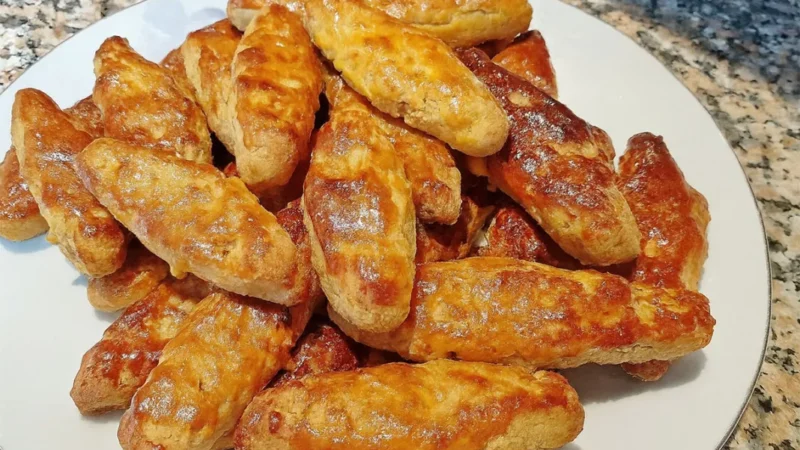 Broas de batata doce e amêndoa