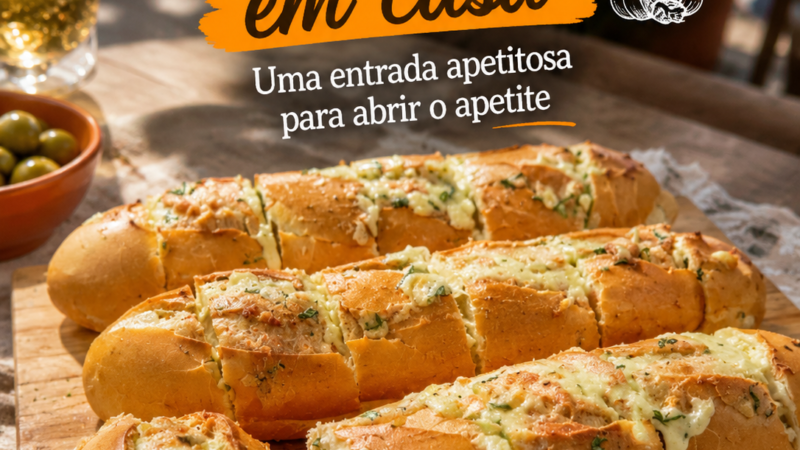 Como fazer Pão de alho em casa