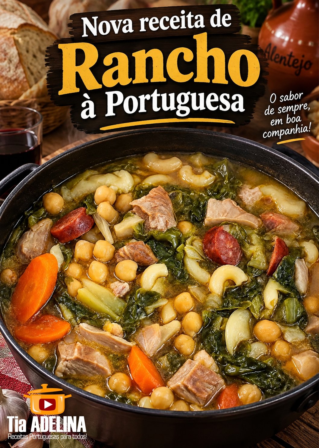 Nova receita de Rancho à Portuguesa
