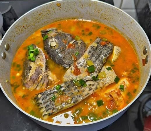 Peixe Ensopado Simples