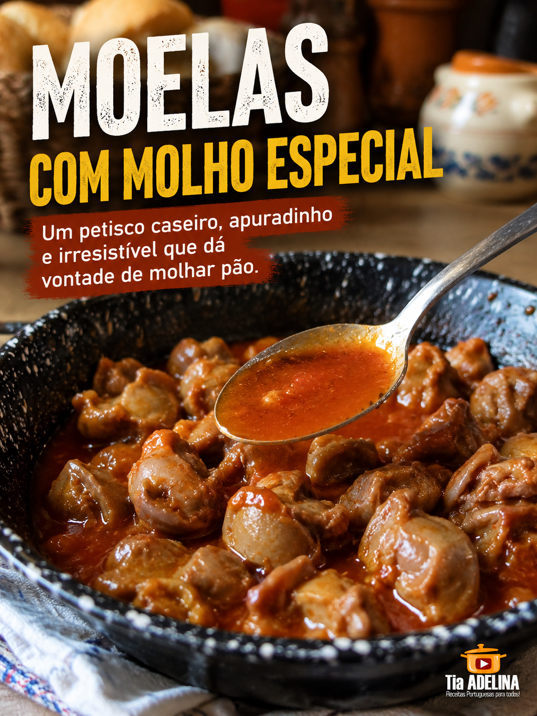 MOELAS COM MOLHO ESPECIAL