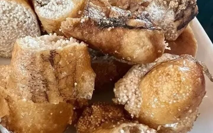 Ovas de Peixe-Espada Fritinhas