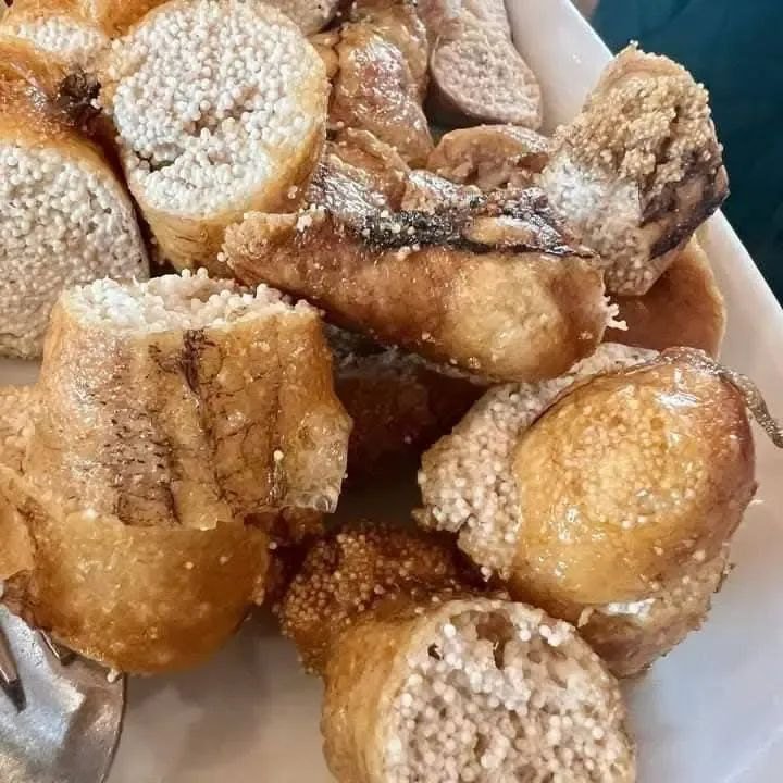 Ovas de Peixe-Espada Fritinhas