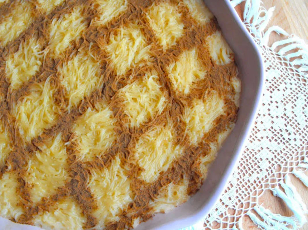 Aletria da minha avó para o Natal