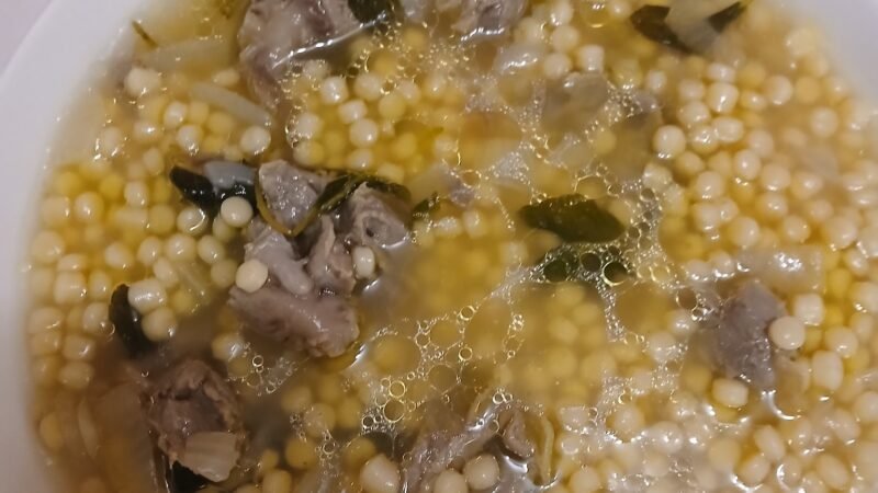 CANJA DE GALINHA VELHA