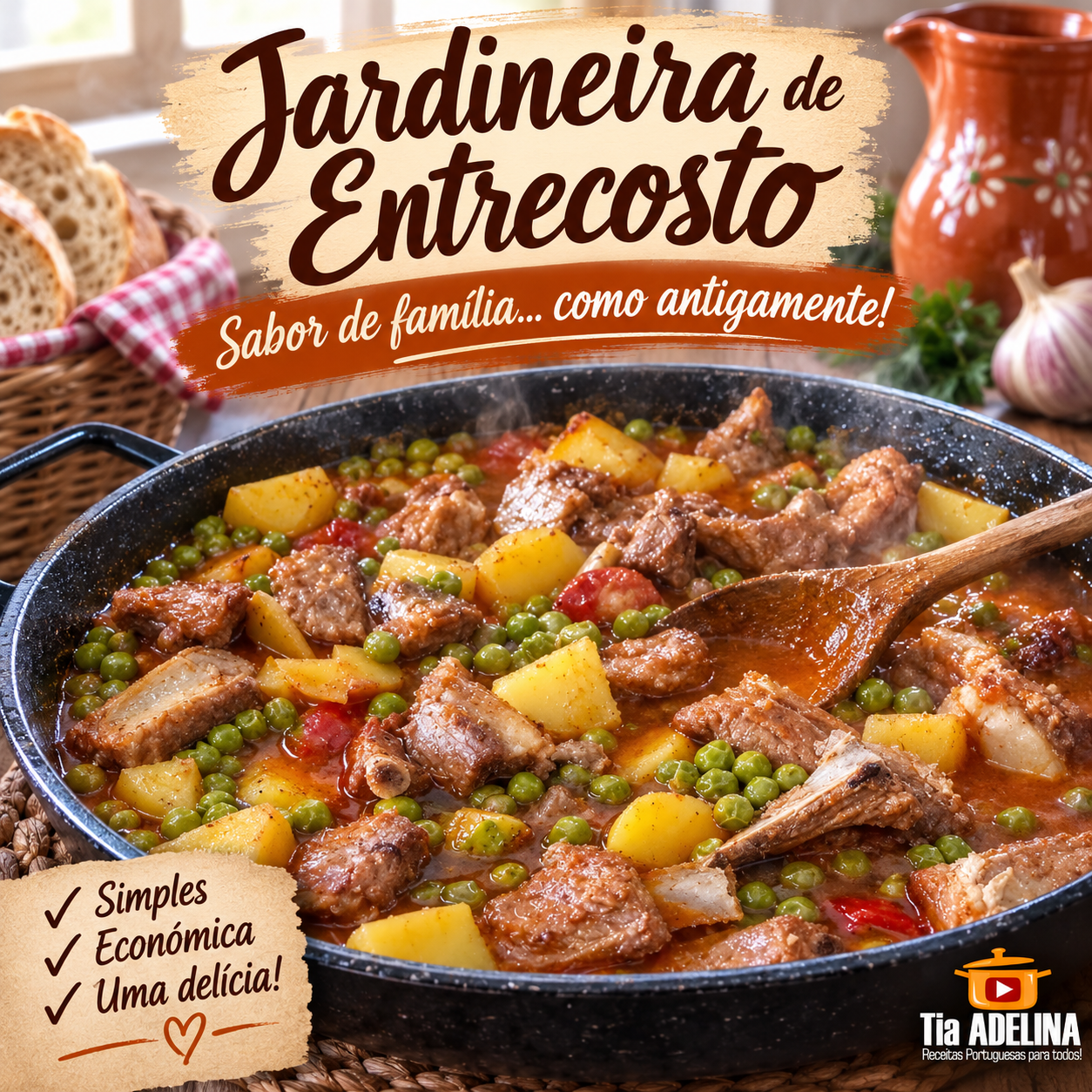 JARDINEIRA DE ENTRECOSTO