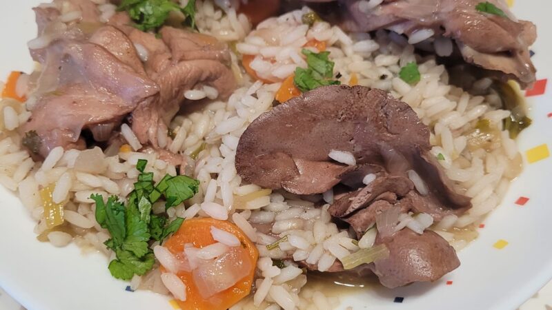 O melhor Arroz de coelho de já comi