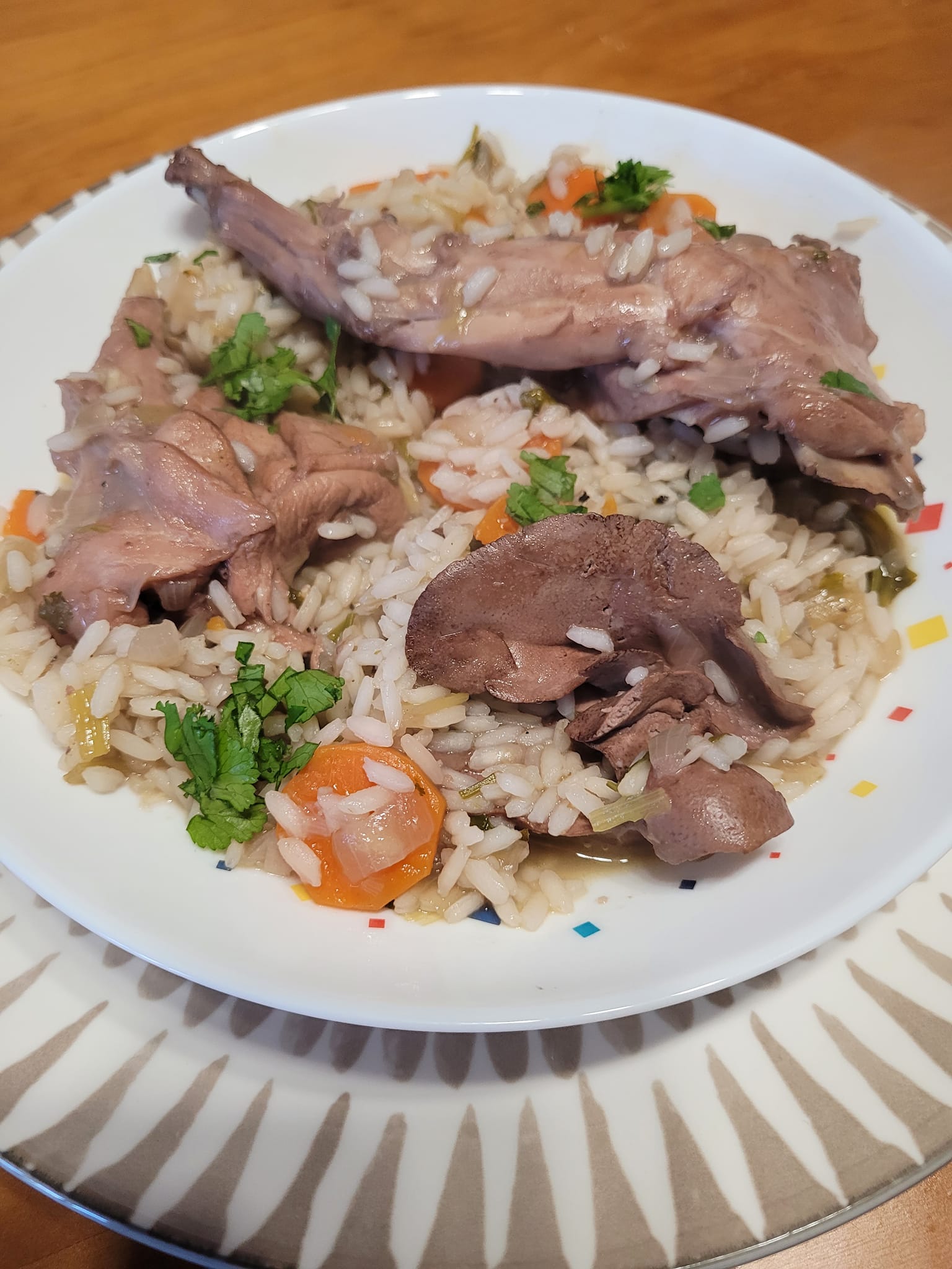 O melhor Arroz de coelho de já comi