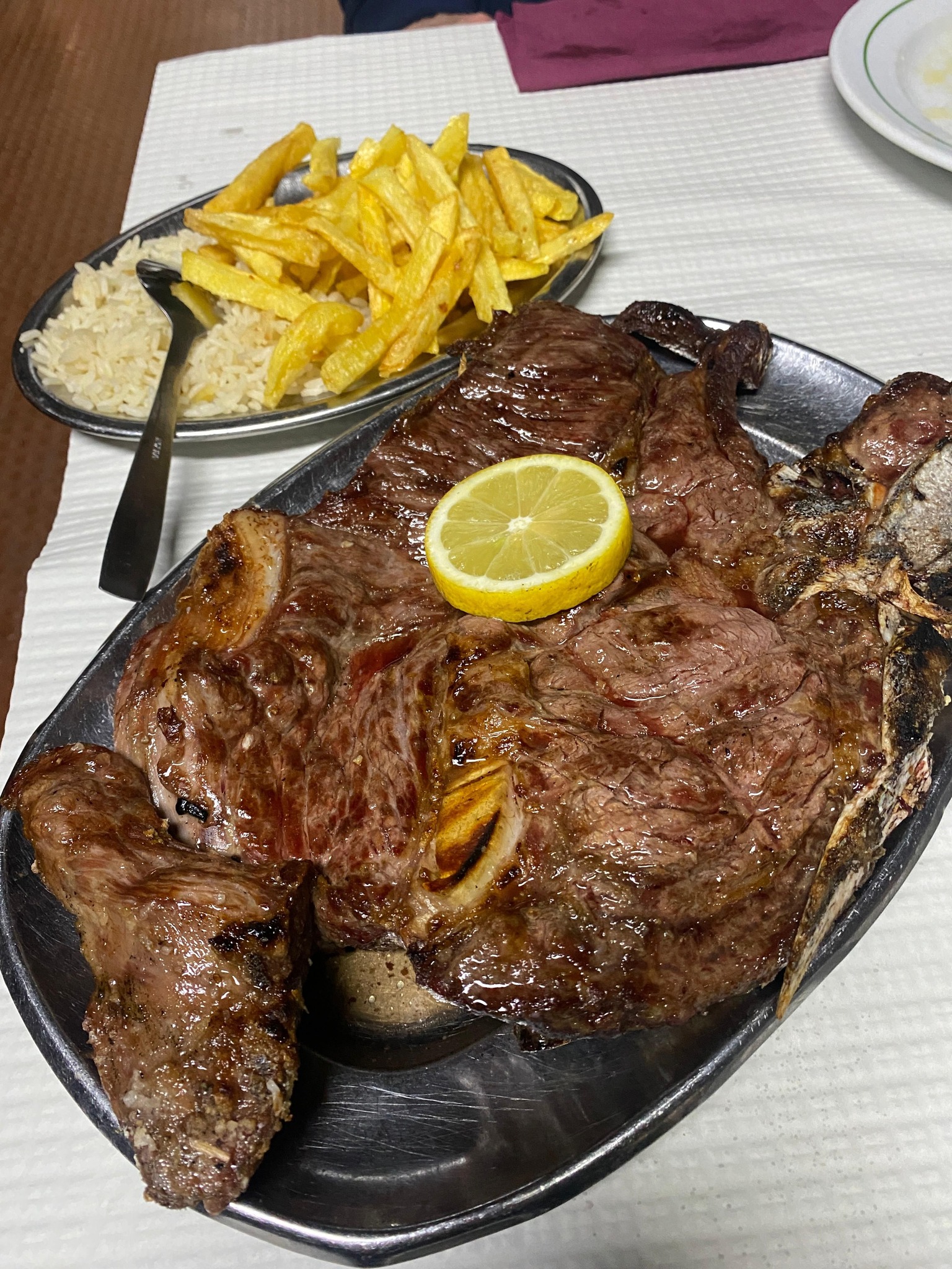 Costeletão de Vaca Grelhado