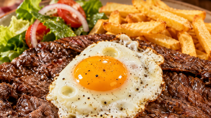 Bife a Cavalo. O Clássico Português