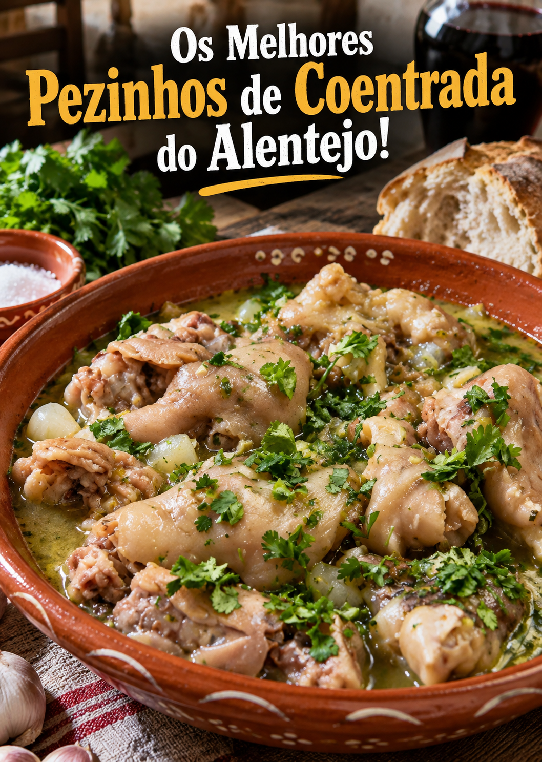 Os Melhores Pezinhos de Coentrada do Alentejo