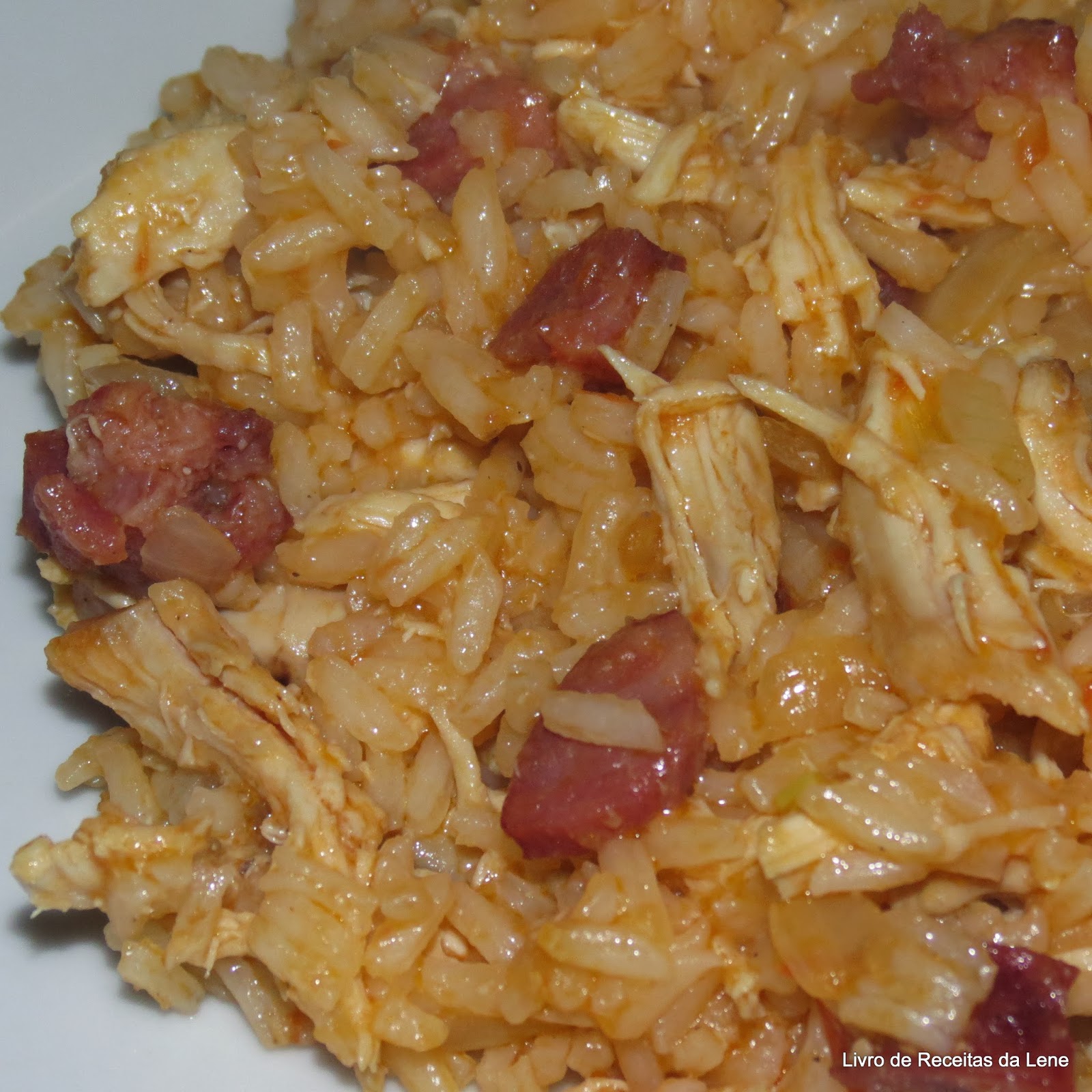 ARROZ DE FRANGO DESFIADO