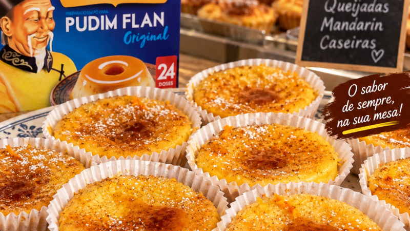 Queijadas de Mandarin