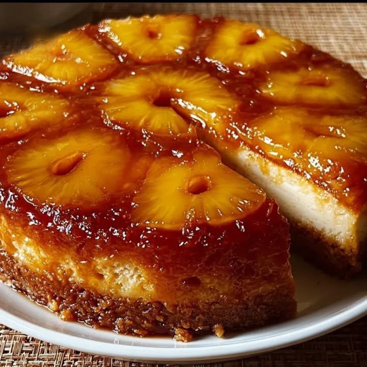 Bolo de Ananás sem Forno