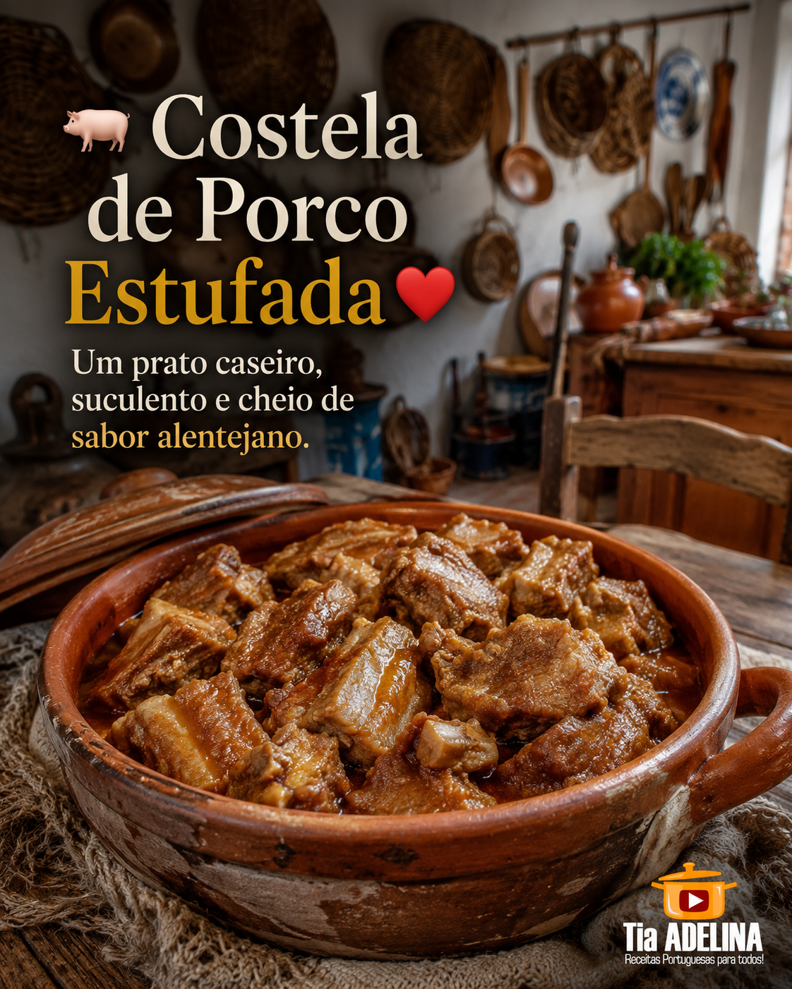 🐖 Costela de Porco Estufada