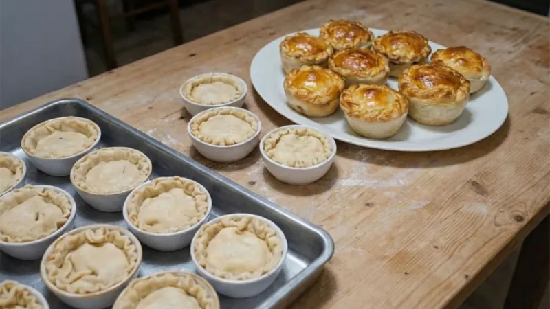 Receita Alentejana -Empadas caseiras da D. Joaquina