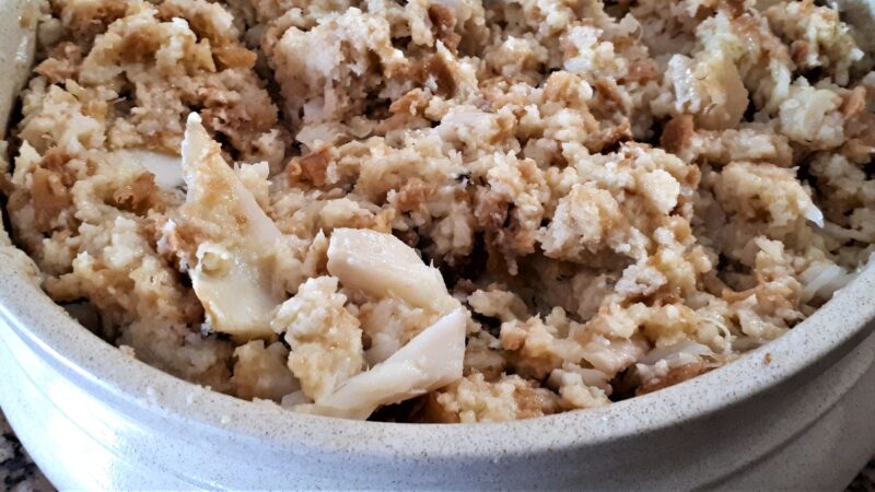 Migas Gatas Alentejanas com Bacalhau