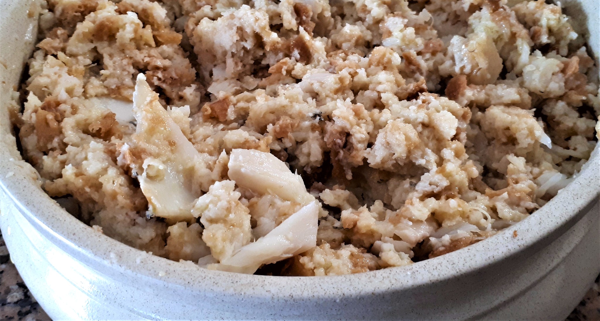 Migas Gatas Alentejanas com Bacalhau