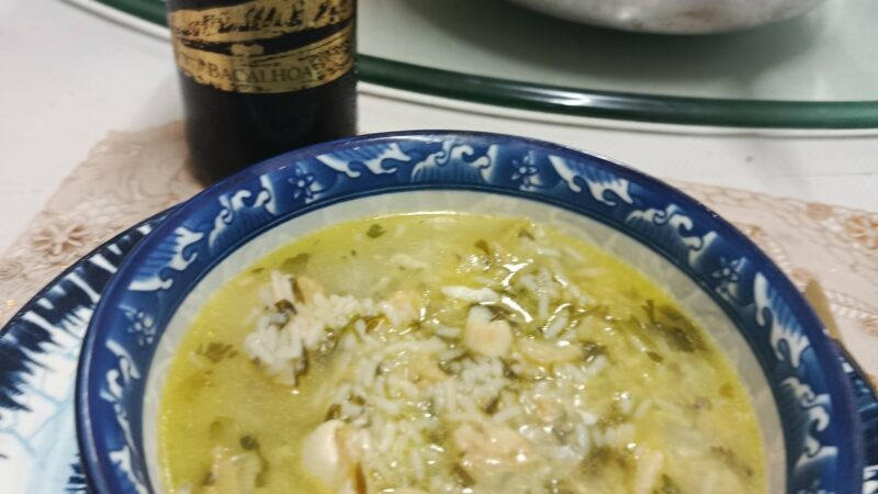 Arrozinho de Bacalhau à Alentejana