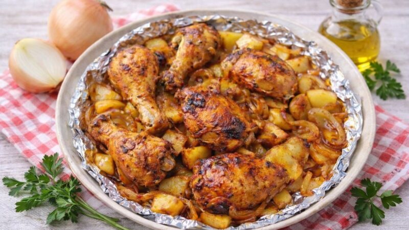 Frango Assado à Portuguesa