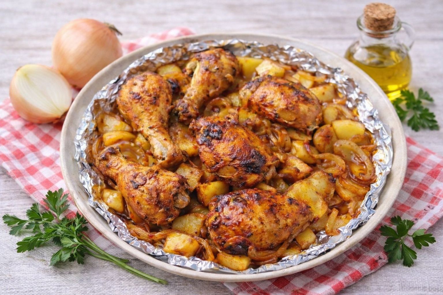 Frango Assado à Portuguesa