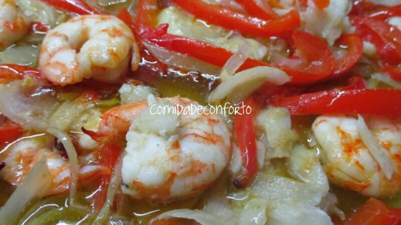 Bacalhau com Camarão