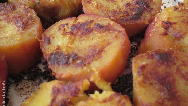 Batatas doces mimosas